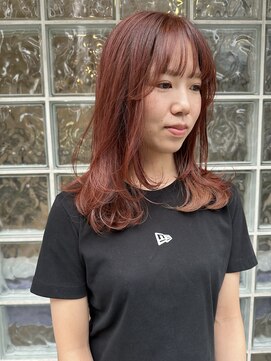 ガレリア オリジン(GALLARIA ORIGIN'S) 【miki】ピンクカラーインナーミルクティーベージュ透け感カラー