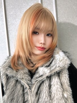 ジゼル 梅田(GiseL) ブリーチ ダブルカラー ハイトーン ブロンド 髪質改善 10代20代