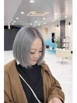 チャオ(ciao)&nbsp;ハイトーン/白髪ぼかし/ブリーチカラー/骨格補正似合わせカット