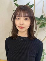 フォト 新宿(foto) ミディアムヘア/フェイスレイヤー/ミルクブラウン