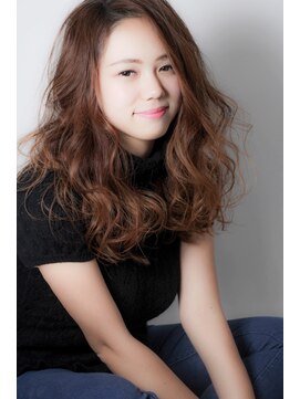 ララテラス(LaLa Terrace) 【LaLaTerrace】アンティークウェーブ×シアーベージュ