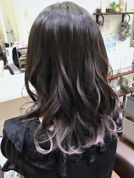 ロイヤルヘアー(ROYAL HAIR) 毛先ブリーチ3回シルバーアッシュ