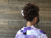 ヘアーガーデンオーブ(HAIR GARDEN aube)の雰囲気（【要電話予約】ヘアセット+着付けもできます。）