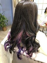 リザ ヘアー サロン 大谷 なんごう店(LIZA hair salon) インナーユニコーンカラー