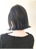 【Elsa元町・三宮】外ハネ×ネイビーブルー