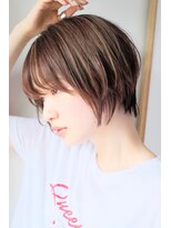 ヘアサロン ガリカ 表参道(hair salon Gallica) 【東 純平】大人可愛い小顔前下がりショートボブ