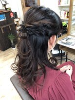 ハウオリ ヘアーワークス(Hauoli hair works)&nbsp;セット ハーフアップ