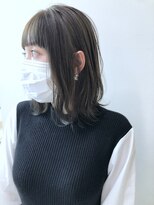 ヘアーポケット リタ(HAIR POCKET ritta) ウルフロブ　× カーキグレージュ