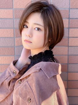 アグ ヘアー ウォーリー 折尾店(Agu hair Wally) 《Agu hair》透明感◎大人かわいいショート