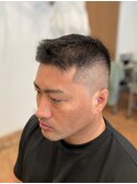 セットしない人のためのフェードカット　バリカン0.8ｍｍ～