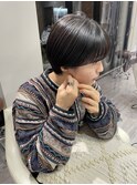 【GIFT】マッシュショート　小顔カット　ダークグレージュ