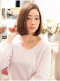 ツヤストレートボブ