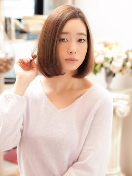 リトル 所沢(little) ツヤストレートボブ