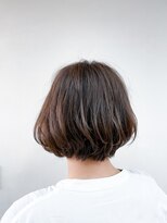 トップヘアー 中庄店(TOP HAIR fuapua)&nbsp;ショートボブ×グレーパール