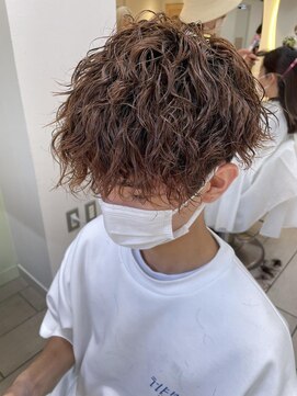 テトラ バイ ネオリーブ 横浜西口店(tetra by neolive) 横浜★波巻きツイストスパイラル前下がりマッシュ