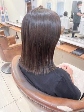 ネオリーブアイム 横浜西口店(Neolive aim) 結べるボブ=ベルボブ グレーアッシュ【横浜】