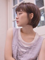 ハウスアンドヘアーワークス(House&Hair works) 前髪長め大人小顔ショート30代40代50代　藤沢