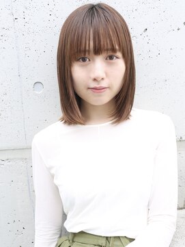 バース(BIRTH) 天神【BIRTH】大人ガーリー×ストレートボブ 2 ぱっつん前髪