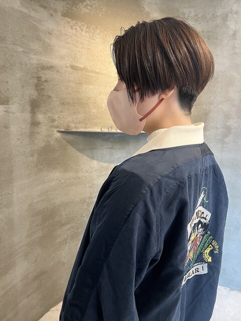 ショートヘアベリーショートハンサムショート大人ショート