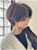 ハンサムショート 30代40代50代60代ヘア 白髪 大阪ショート 梅田