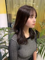 シティ(CITY)&nbsp;外ハネ韓国レイヤー 20代30代40代 骨格診断ストレートタイプ