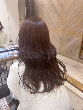 ロロネー 梅田(Lolonois) 【lolonois梅田】ラベンダーカラー 韓国風ゆるふわ巻き