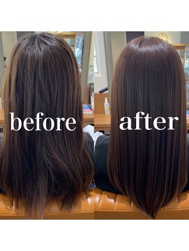 チアー ヘアリラクゼーション 富雄店(cheer HAIR RELAXATION) ツヤ髪スタイル