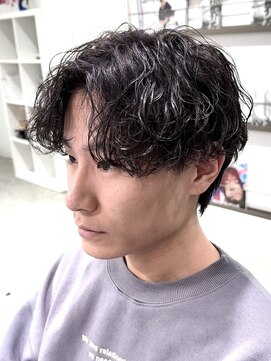 オーシャントーキョー ウエスト(OCEAN TOKYO WEST) 波巻きパーマメンズツイストスパイラルパーマツーブロック