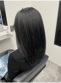 グレーアッシュ×ロングレイヤー