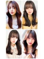 美容室フルール&nbsp;小顔ショコラアッシュヘルシースタイル