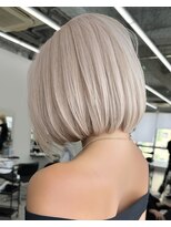 リノート バイ エゴル 名古屋(LINOET by ENGOL)&nbsp;保存必須【海外風ハイトーンボブ】ミルクティーベージュ