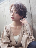 ジェニーバイメノン(JENNIE by Menon)&nbsp;ブランジュ　小顔　ワンサイドショート