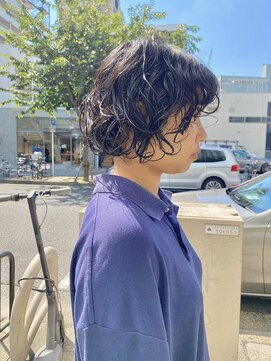 シーズ 栄(sea's) コンパクトボブ×パーマ