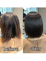 ルミス 銀座(Lumis)&nbsp;ストレートスタイル/艶髪/髪質改善/縮毛矯正/銀座/東銀座