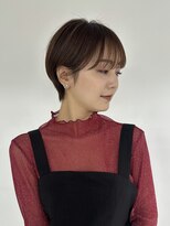 ピークアブー アヴェダ アトレ恵比寿(PEEK-A-BOO AVEDA) 前髪ありショート/20代30代40代/岡野亘希