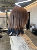 シルバー×ブルー