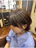耳掛けショート＊小顔レイヤー