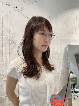 カリファ 田町(KHALIFA) ★メルティーカラー フェミニンロング 似合わせカット レイヤー