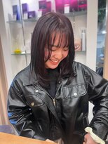 リサプラン(RISA plan)&nbsp;ボルドーカラー/黒髪卒業式/初カラー/似合わせ/イエベ/ブルベ