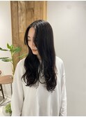 大きいカールが好きな方ゆるめパーマ