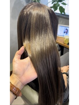 ビス フルール 日暮里店(Vis fleur) オリーブグレー/オリーブカラー/ダブルカラー