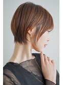 ナチュラルボブ前髪ありイメチェン20代30代40代50代ショートボブ