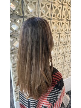 ワクヘアー(WaKu hair) シャドールーツバレイヤージュ