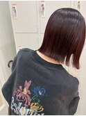 切りっぱなしボブ