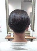 30代40代50代/2ブロ女子/刈り上げ/ハンサムショート