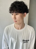 ヘアー アイス ルーチェ(HAIR ICI LUCE)&nbsp;波巻き/無造作/ランダム/シャドウ/刈り上げ/大矢