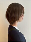軽めショートボブ