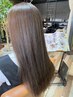 極上のサラツヤ髪★ダメージ補修カラー★¥8800~