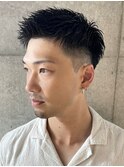 メンズカット 短髪 ソフトツイスト ツーブロック 刈り上げ