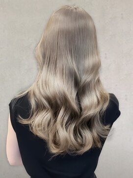 アース 相模大野店(EARTH) 秋の柔ら◎ブリーチミルクティーグレージュ